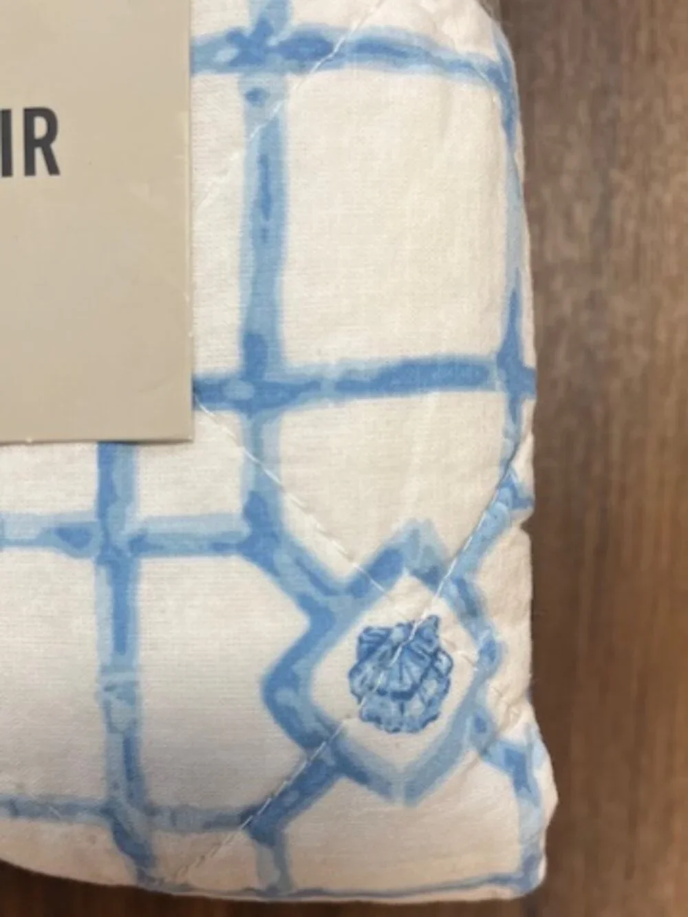 Martha Stewart Zale Coastal King Sham Pair